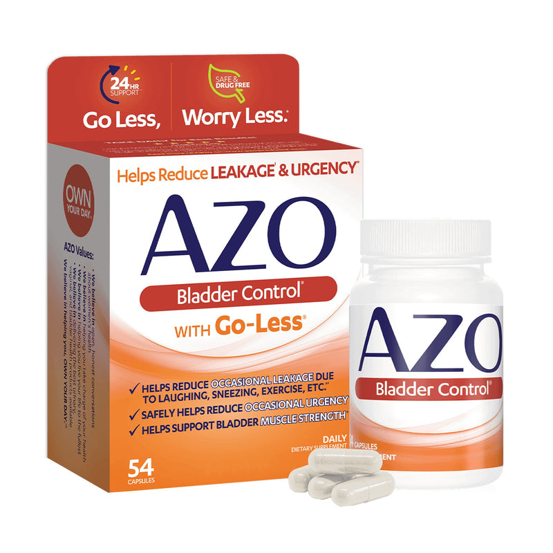 AZO® Urinary Pain Relief Pumpkin Seed / Soy Germ Extracts Capsule 54 per Box (1065923_BX) 1/BX