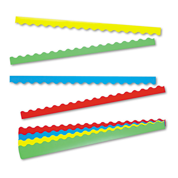 TREND® Terrific Trimmers Border Variety Pack, 2.25" x 39", Assorted Colors, 48/Set (TEPT9001) 1 Set