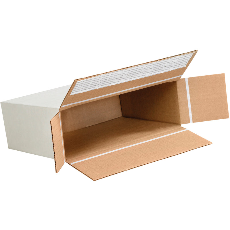 9 1/4 x 3 x 6 3/4" Self Seal Side Loading Boxes (936SSFOL) Bundle Of 25