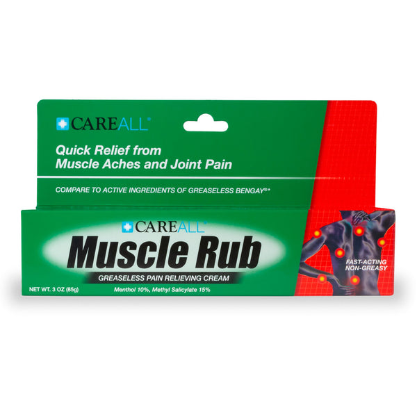 CareAll® Topical Pain Relief 10% - 15% Strength Menthol / Methyl Salicylate Ointment 3 oz. (871100_EA) 1/EA