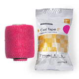 McKesson Cast Tape 2 Inch X 12 Foot Fiberglass Pink (733689_BX) 10/BX