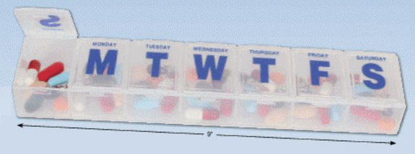Apothecary Products Pill Organizer 2X-Large 7 Day 1 Dose (630311_EA) 1/EA