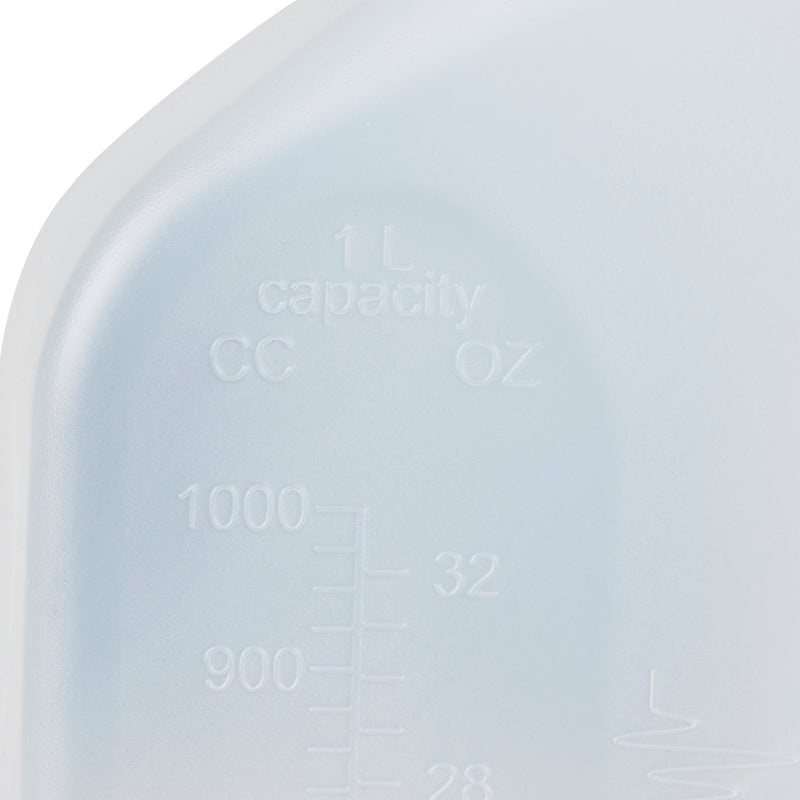 McKesson Male Urinal 1 Quart / 1000 mL With Closure Single Patient Use (1177279_EA) 1/EA
