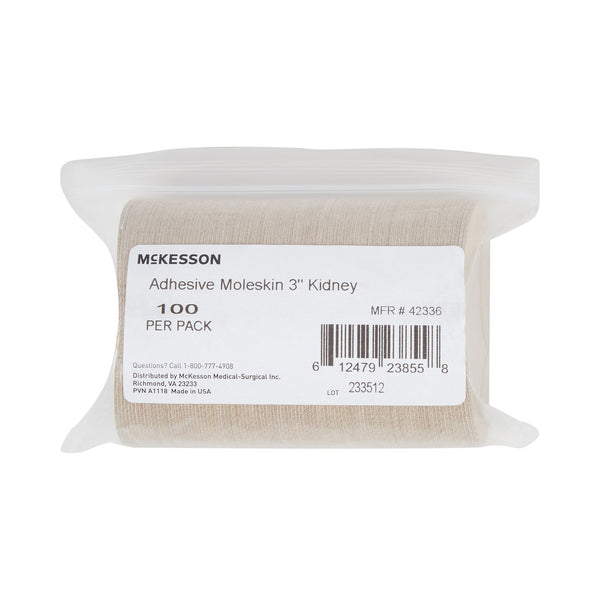 McKesson Protective Pad One Size Fits Most Adhesive Foot (1066440_PK) 100/PK