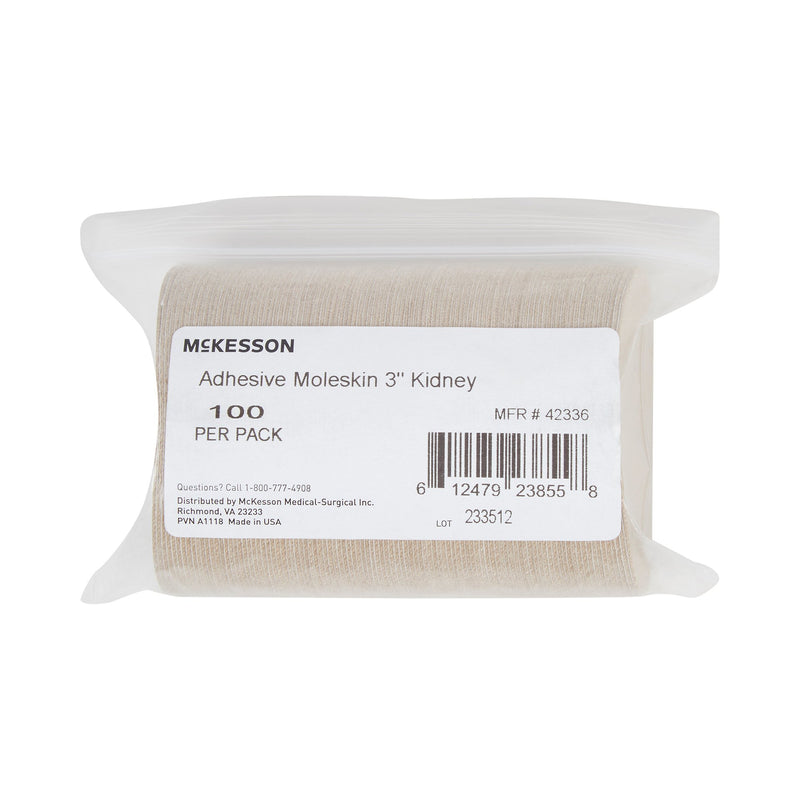 McKesson Protective Pad One Size Fits Most Adhesive Foot (1066440_PK) 100/PK