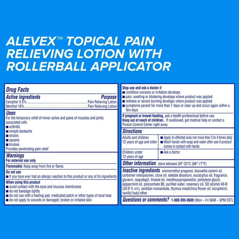 Aleve® X Pain Relief Naproxen Sodium 2.5 oz. (1229953_EA) 1/EA