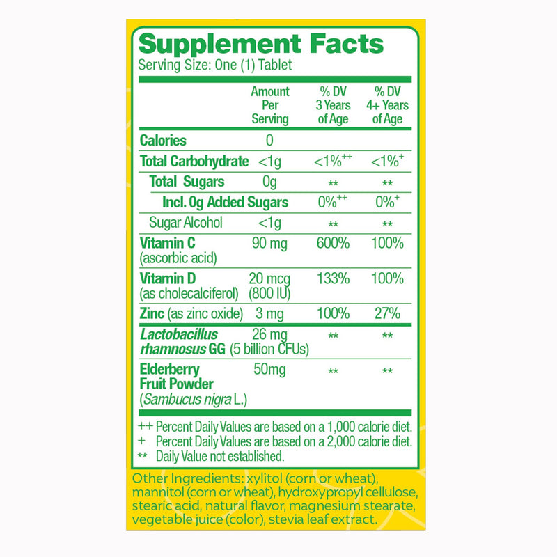 Culturelle® Probiotic Dietary Supplement 30 per Box Chewable Tablet (1268963_BX) 1/BX