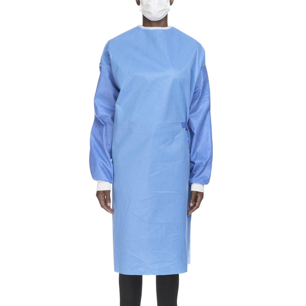 Astound® Non-Reinforced Surgical Gown with Towel Large Blue Sterile AAMI Level 3 Disposable (251111_EA) 1/EA