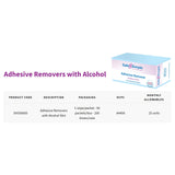 Safe N Simple Adhesive Remover Wipe (895484_BX) 50/BX