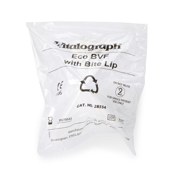 Vitalograph Medical Eco BVF Filter BVF with Plastic Bite Lip (75) For MediSoft and Office Spirometers (1130074_BX) 75/BX