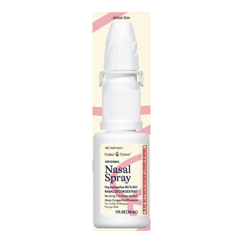 Foster & Thrive™ Sinus Relief 0.05% Strength Nasal Spray 1 oz. (1238963_EA) 1/EA
