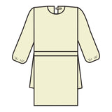 Halyard Tri-Layer Protective Procedure Gown Large Yellow NonSterile AAMI Level 2 Disposable (379372_CS) 100/CS