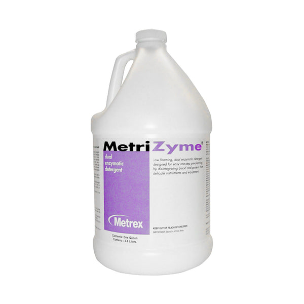 MetriZyme® Dual Enzymatic Instrument Detergent Liquid Concentrate 1 Quart Bottle Mint Scent (186421_CS) 4/CS