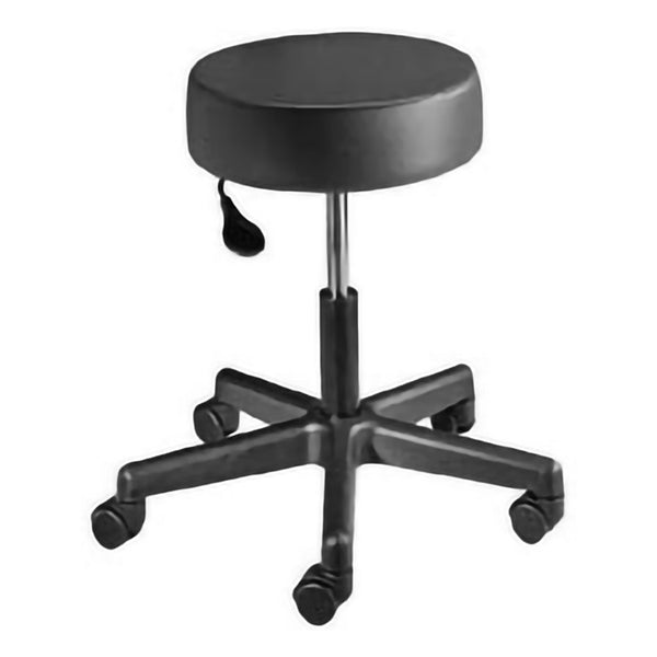 McKesson Exam Stool Backless Pneumatic Height Adjustment 5 Casters Black (566998_EA) 1/EA