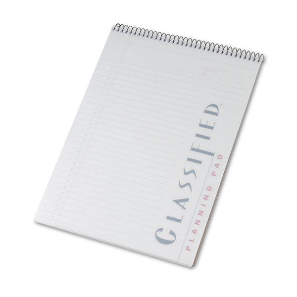 TOPS™ Color Notepads, Wide/Legal Rule, Orchid Cover, 70 White 8.5 x 11.75 Sheets (TOP99710)