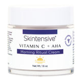 Skintensive® Vitamin C + AHA Morning Ritual Cream Facial Moisturizer 1.6 oz. Jar Unscented Cream (1267987_CS) 12/CS