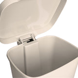 McKesson Trash Can 32 Quart / 8 gal. Beige Plastic Rectangular (1223711_EA) 1/EA
