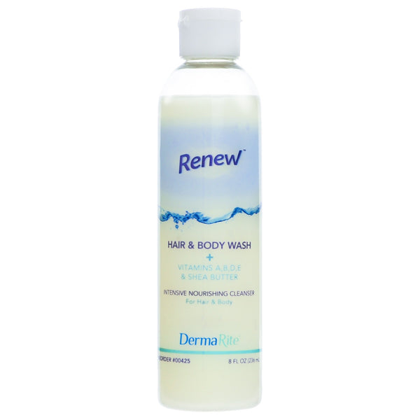 Renew™ Shampoo and Body Wash 8 oz. Flip Top Bottle Coconut Scent (902355_EA) 1/EA
