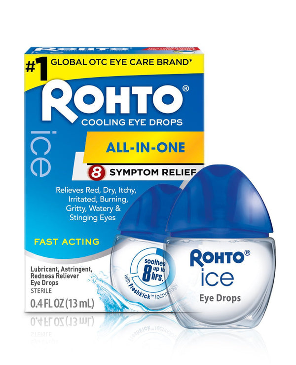 Rohto® ICE Irritated Eye Relief 13 mL Drops (1150770_EA) 1/EA