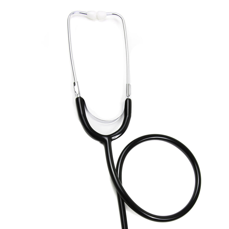 McKesson General Exam Stethoscope Black 1-Tube 22 Inch Tube Double Sided Chestpiece (1007587_EA) 1/EA