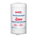 Certainty® Medical TB Disinfectant Wipes Canister, 6.4” x 6.5”, 160 Wipes/Canister, 6 Canisters/Case (HOS96160) Case of 6