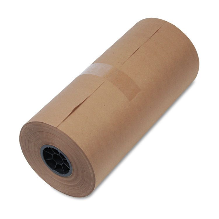 Universal® High-Volume Mediumweight Wrapping Paper Roll, 40 lb Wrapping Weight Stock, 18" x 900 ft, Brown (UNV1300015)