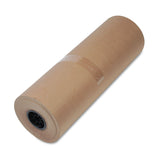 Universal® High-Volume Mediumweight Wrapping Paper Roll, 40 lb Wrapping Weight Stock, 24" x 900 ft, Brown (UNV1300022)