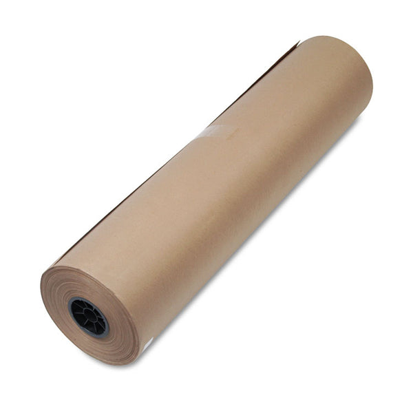 Universal® High-Volume Heavyweight Wrapping Paper Roll, 50 lb Wrapping Weight Stock, 36" x 720 ft, Brown (UNV1300053)