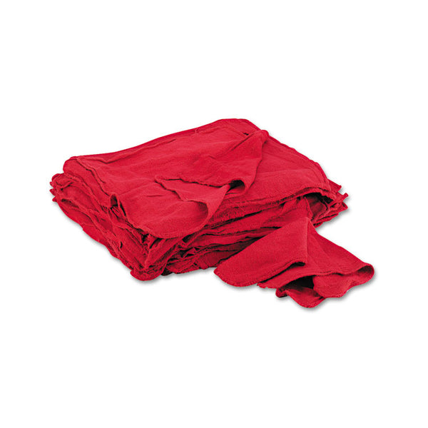 General Supply Red Shop Towels, Cloth, 14 x 15, 50/Pack (UFSN900RST)