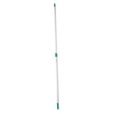 Unger® Opti-Loc Extension Pole, 8 ft, Two Sections, Green/Silver (UNGEZ250) Each