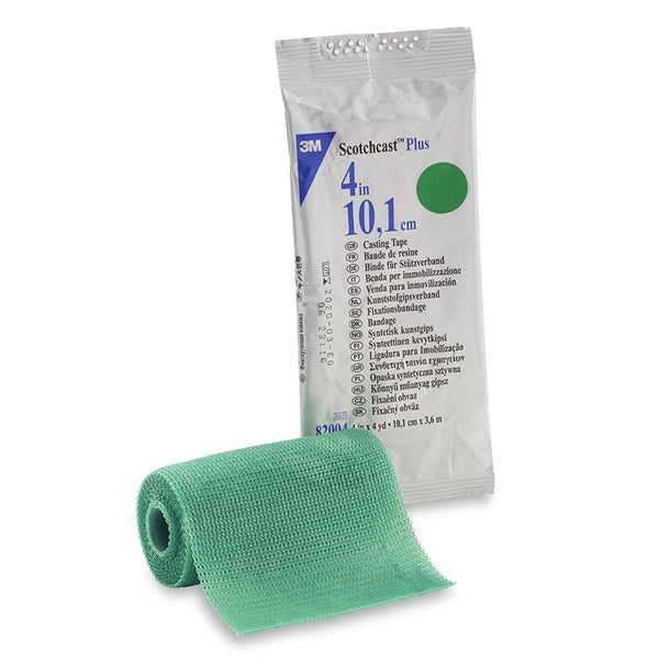 3M™ Scotchcast™ Plus Cast Tape 4 Inch X 12 Foot Fiberglass / Resin Green (201237_EA) 1/EA