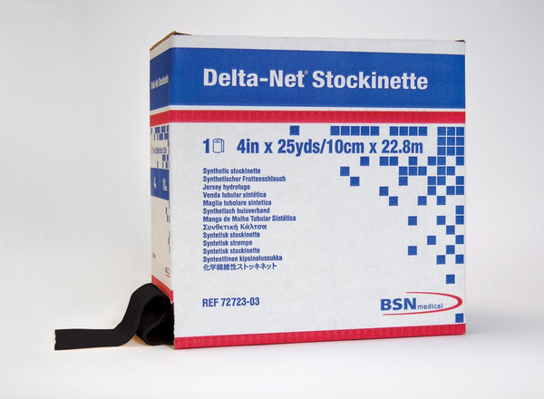Delta-Net® Stockinette Tubular 4 Inch X 25 Yard Synthetic NonSterile (802776_RL) 1/RL
