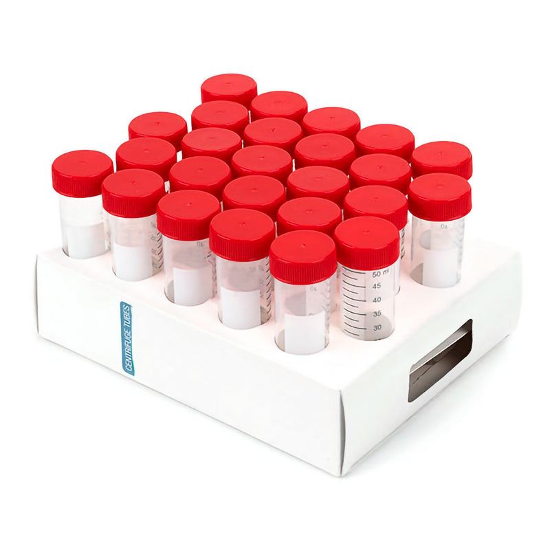 McKesson Centrifuge Tube Plain 50 mL Screw Cap Polypropylene Tube (1169363_PK) 25/PK
