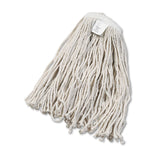 Boardwalk® Cut-End Wet Mop Head, Cotton, White, #20, 12/Carton (BWK2020CCT)