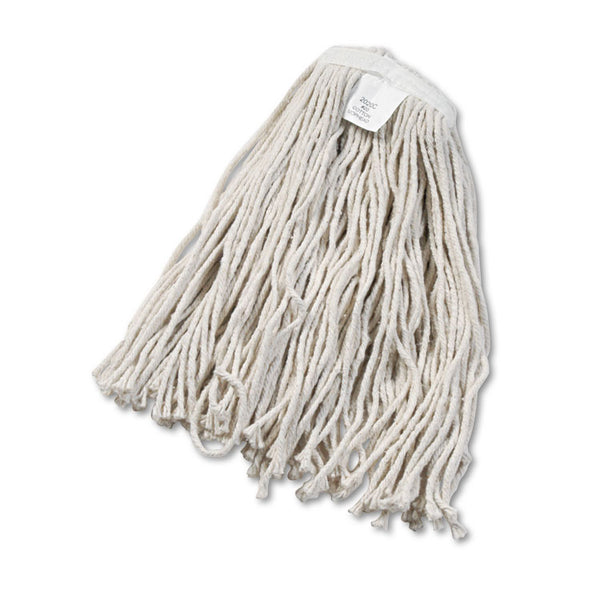 Boardwalk® Cut-End Wet Mop Head, Cotton, White, #20, 12/Carton (BWK2020CCT) Case of 12