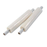 Universal® Stretch Film with Preattached Handles, 20" x 1,000 ft, 20 mic (80-Gauge), Clear, 4/Carton (UNV08020) Case of 4