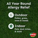 Zyrtec® Allergy Relief 10 mg Strength Tablet 14 per Box (677828_BX) 1/BX