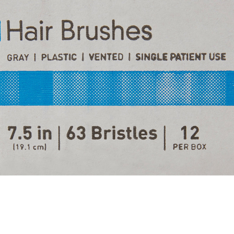 McKesson Hairbrush Plastic Bristles 7.7 Inch (864667_EA) 1/EA