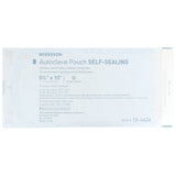 McKesson Sterilization Pouch Ethylene Oxide (EO) Gas / Steam 5-1/4 X 10 Inch Transparent Blue / White Self Seal Paper / Film (960944_CS) 2000/CS