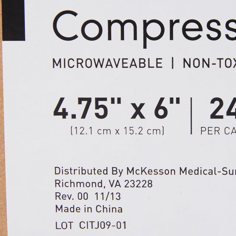 McKesson Hot / Cold Pack General Purpose Small 4-3/4 X 6 Inch Gel Reusable (521488_EA) 1/EA
