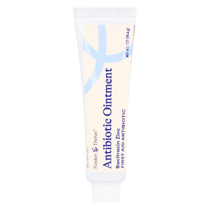 Foster & Thrive™ First Aid Antibiotic Bacitracin Ointment 1 oz. Tube (1244985_EA) 1/EA