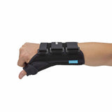 Ossur® Formfit® Thumb Spica Large D-Ring / Hook and Loop Strap Closure Right Hand Black (341422_EA) 1/EA