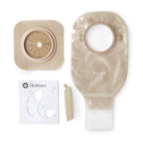 New Image™ Ileostomy / Colostomy Pouch Two-Piece System 12 Inch Length Flat, Trim to Fit 2-1/4 Inch Stoma Drainable (532941_BX) 5/BX