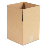 Universal® Cubed Fixed-Depth Corrugated Shipping Boxes, Regular Slotted Container (RSC), Large, 10" x 10" x 10", Brown Kraft, 25/Bundle (UNV101010) Bundle of 25