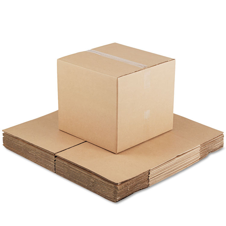 Universal® Fixed-Depth Corrugated Shipping Boxes, Regular Slotted Container (RSC), 18" x 18" x 16", Brown Kraft, 15/Bundle (UNV181816)