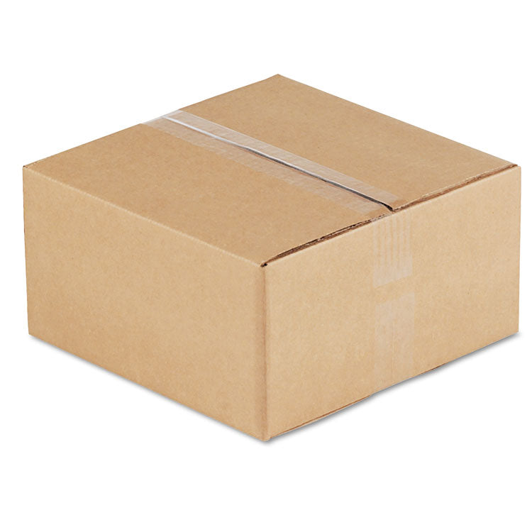 Universal® Fixed-Depth Corrugated Shipping Boxes, Regular Slotted Container (RSC), 12" x 12" x 6", Brown Kraft, 25/Bundle (UNV12126)