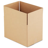 Universal® Fixed-Depth Corrugated Shipping Boxes, Regular Slotted Container (RSC), 12" x 18" x 12", Brown Kraft, 25/Bundle (UNV181212)