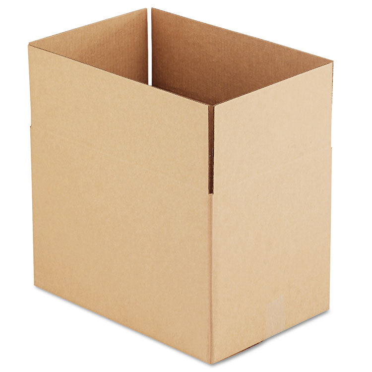 Universal® Fixed-Depth Corrugated Shipping Boxes, Regular Slotted Container (RSC), 12" x 18" x 12", Brown Kraft, 25/Bundle (UNV181212)