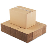 Universal® Fixed-Depth Corrugated Shipping Boxes, Regular Slotted Container (RSC), 12" x 18" x 12", Brown Kraft, 25/Bundle (UNV181212)