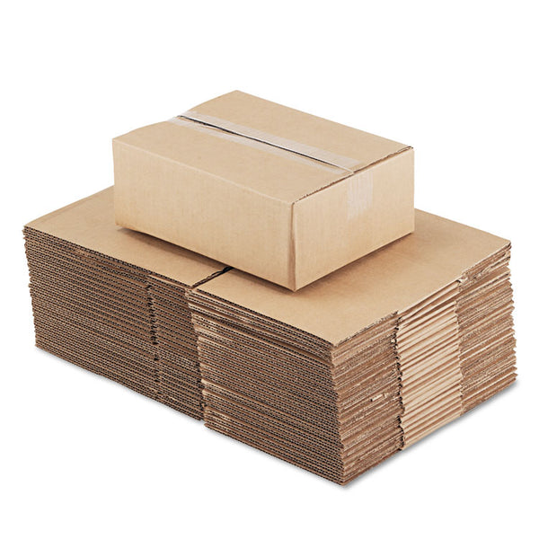 Universal® Fixed-Depth Corrugated Shipping Boxes, Regular Slotted Container (RSC), 9" x 12" x 4", Brown Kraft, 25/Bundle (UNV1294)